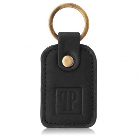 Breloczek do kluczy skórzany czerwony vintage prostokątny Paolo Peruzzi T-86-HBL Breloczek do kluczy skórzany czerwony vintage prostokątny Paolo Peruzzi T-86-HBL