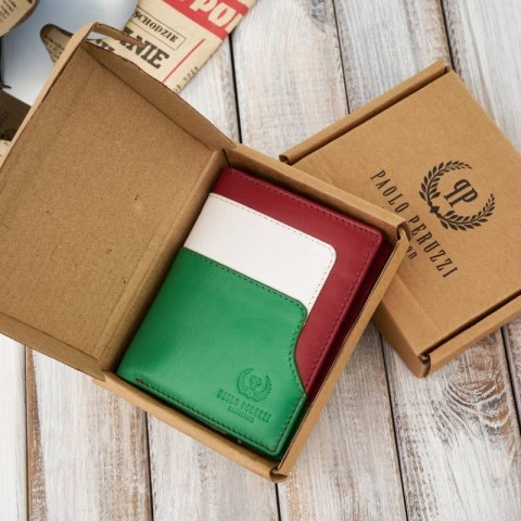 Portfel męski skórzany Italia Paolo Peruzzi AV-07-MC Portfel męski skórzany Italia Paolo Peruzzi AV-07-MC