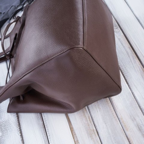Torba shopper skórzana damska na ramię Paolo Peruzzi IN-64-BR Torba shopper skórzana damska na ramię Paolo Peruzzi IN-64-BR
