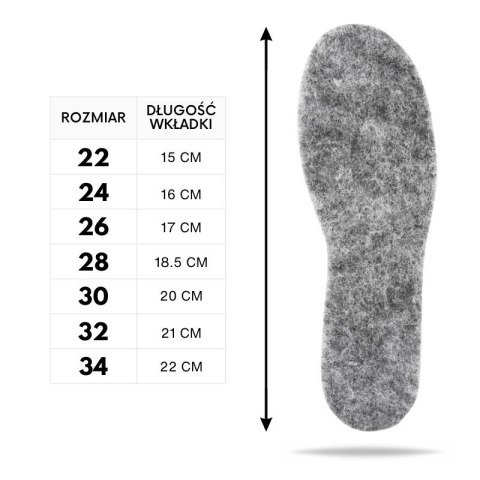 R. 30 - wkładki dziecięce Felt Basic 6.5 mm 14W30 Paolo Peruzzi R. 30 - wkładki dziecięce Felt Basic 6.5 mm 14W30 Paolo Peruzzi