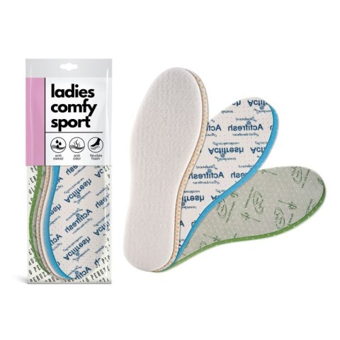 R. 36 - Zestaw wkładek damskich Ladies Comfy Sport 10W36 Paolo Peruzzi R. 36 - Zestaw wkładek damskich Ladies Comfy Sport 10W36 Paolo Peruzzi