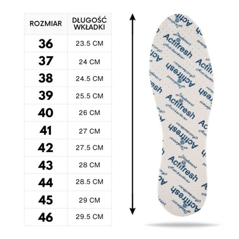 R. 37- Zestaw wkładek damskich Ladies Comfy Sport 10W37 Paolo Peruzzi R. 37- Zestaw wkładek damskich Ladies Comfy Sport 10W37 Paolo Peruzzi