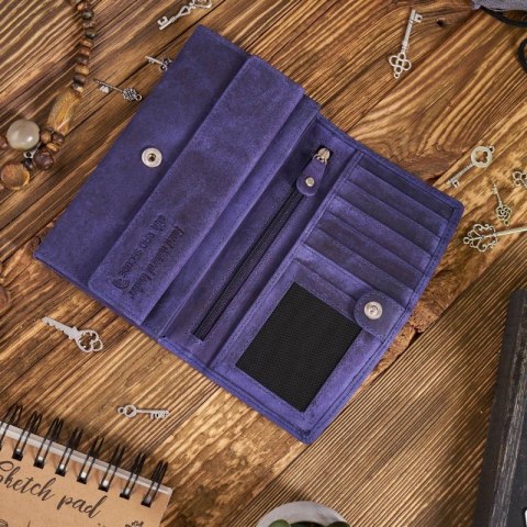 Zestaw prezentowy ZUP-36-DB portfel damski skórzany T-01 etui T-51 Zestaw prezentowy ZUP-36-DB portfel damski skórzany T-01 etui T-51