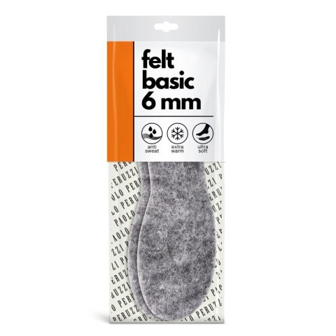 R. 36 - Wkładki filcowe Felt Basic 6 mm Paolo Peruzzi 01W36 R. 36 - Wkładki filcowe Felt Basic 6 mm Paolo Peruzzi 01W36