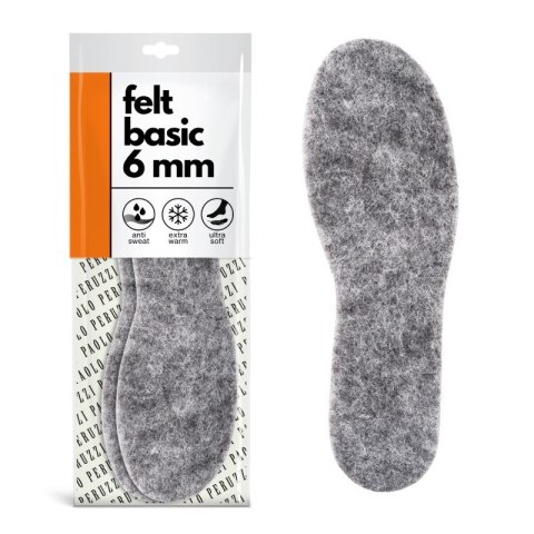 R. 36 - Wkładki filcowe Felt Basic 6 mm Paolo Peruzzi 01W36 R. 36 - Wkładki filcowe Felt Basic 6 mm Paolo Peruzzi 01W36