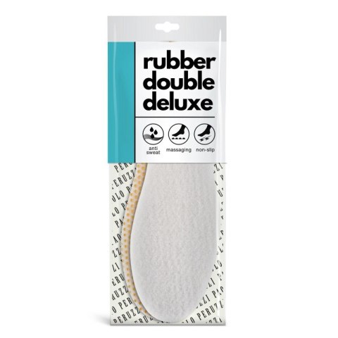 R. 37 - Wkładki podgumowane Rubber Double Deluxe Paolo Peruzzi 02W37 R. 37 - Wkładki podgumowane Rubber Double Deluxe Paolo Peruzzi 02W37