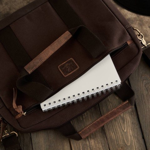 Torba na laptopa z uchwytem na walizkę Paolo Peruzzi T-31-BR Torba na laptopa z uchwytem na walizkę Paolo Peruzzi T-31-BR