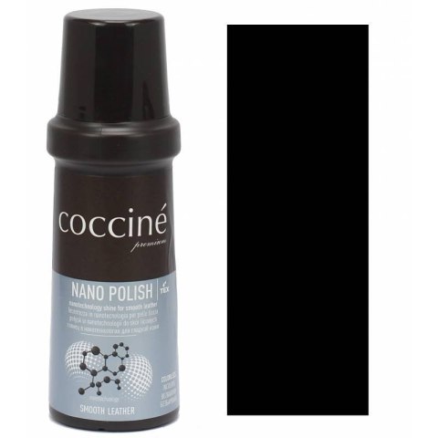 Pasta do skóry gładkiej licowej czarna Coccine Nano Polish 75 ml Pasta do skóry gładkiej licowej czarna Coccine Nano Polish 75 ml