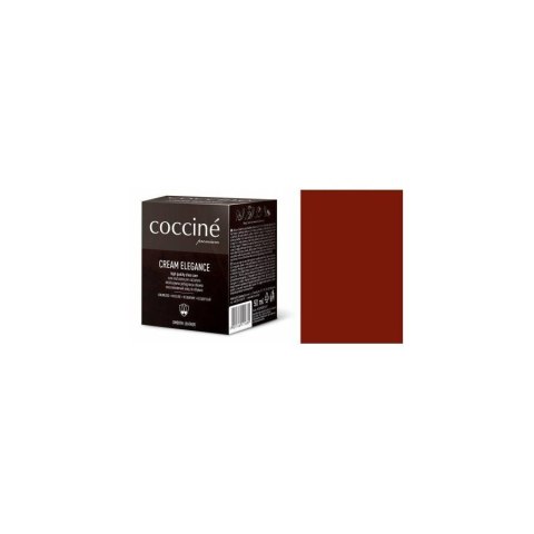 Pasta do butów krem do skóry gładkiej Cream Elegance czerwony brąz 50 ml Pasta do butów krem do skóry gładkiej Cream Elegance czerwony brąz 50 ml
