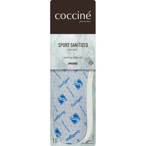 R. 36 - Lekkie profilowane wkładki higieniczne do butów Sport Sanitized Coccine R. 36 - Lekkie profilowane wkładki higieniczne do butów Sport Sanitized Coccine