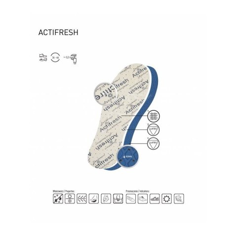 R.42 - Wkładki odświeżające do obuwia Actifresh Premium Coccine R.42 - Wkładki odświeżające do obuwia Actifresh Premium Coccine