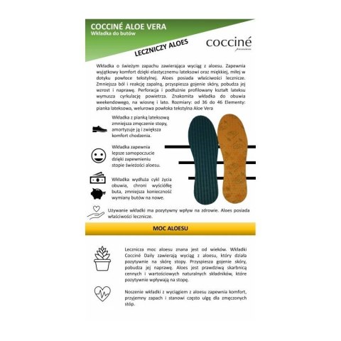 R.43 - Wkładki lateksowe z aloesem Coccine Aloe Vera R.43 - Wkładki lateksowe z aloesem Coccine Aloe Vera