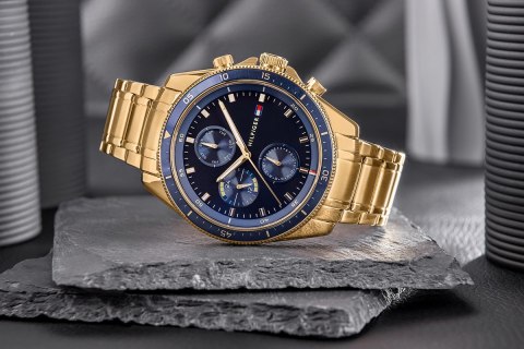Zegarek Męski Tommy Hilfiger Parker 1791834 + BOX Zegarek Męski Tommy Hilfiger Parker 1791834 + BOX