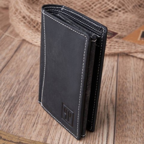 Zestaw upominkowy dla niego ZUP-28-BL: torba T-07-BL portfel T-13-BL