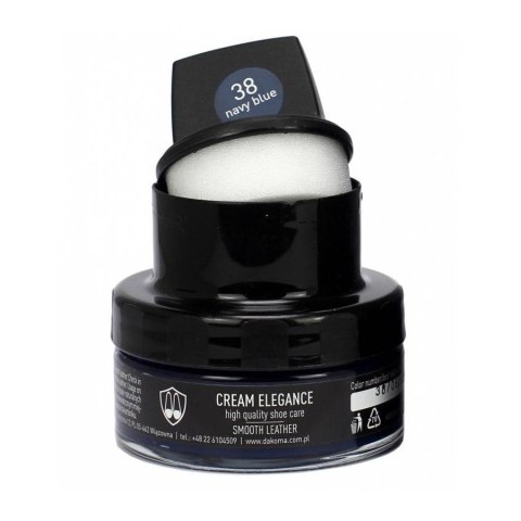Pasta do butów krem skóry gładkiej Cream Elegance bezbarwna 50 ml Pasta do butów krem skóry gładkiej Cream Elegance bezbarwna 50 ml