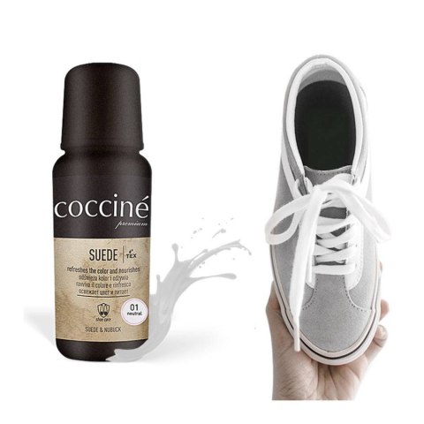 Pasta w płynie do zamszu i nubuku renowator bezbarwna Coccine Suede 75 ml Pasta w płynie do zamszu i nubuku renowator bezbarwna Coccine Suede 75 ml