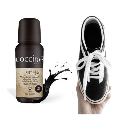 Pasta w płynie do zamszu i nubuku renowator czarny Coccine Suede 75 ml Pasta w płynie do zamszu i nubuku renowator czarny Coccine Suede 75 ml