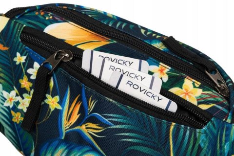 Saszetka damska z wytrzymałego poliestru - Rovicky Saszetka damska z wytrzymałego poliestru - Rovicky