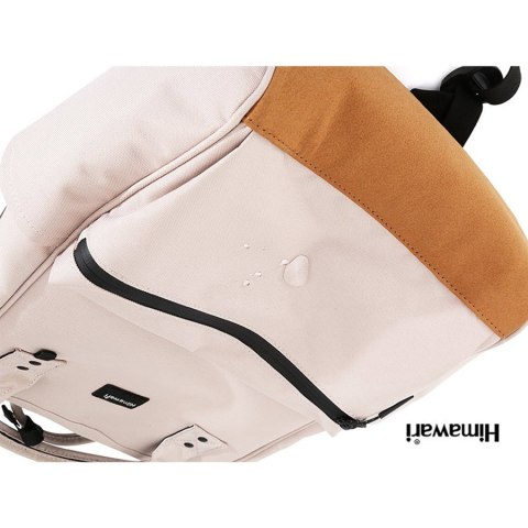 Pojemny plecak damski z kieszeniami i portem USB - Himawari Pojemny plecak damski z kieszeniami i portem USB - Himawari