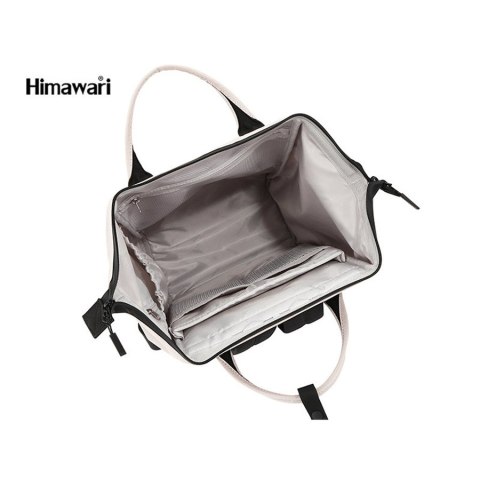 Pojemny plecak damski z kieszeniami i portem USB - Himawari Pojemny plecak damski z kieszeniami i portem USB - Himawari