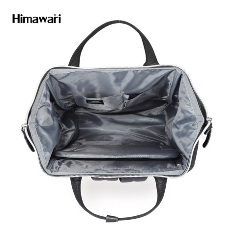 Praktyczny plecak na laptopa w granatowym kolorze - Himawari Praktyczny plecak na laptopa w granatowym kolorze - Himawari