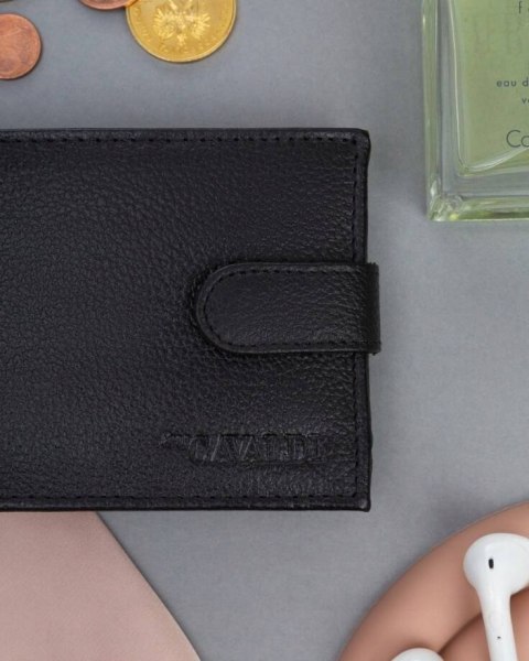 Mały, skórzany portfel męski z systemem RFID - 4U Cavaldi Mały, skórzany portfel męski z systemem RFID - 4U Cavaldi
