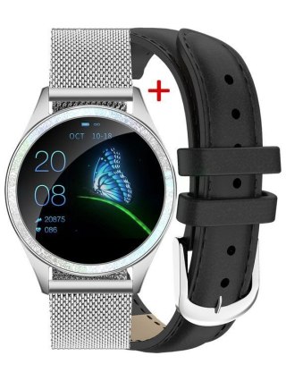 SMARTWATCH DAMSKI G.ROSSI BF2-3C1-2 + dodatkowy PASEK (sg002b)