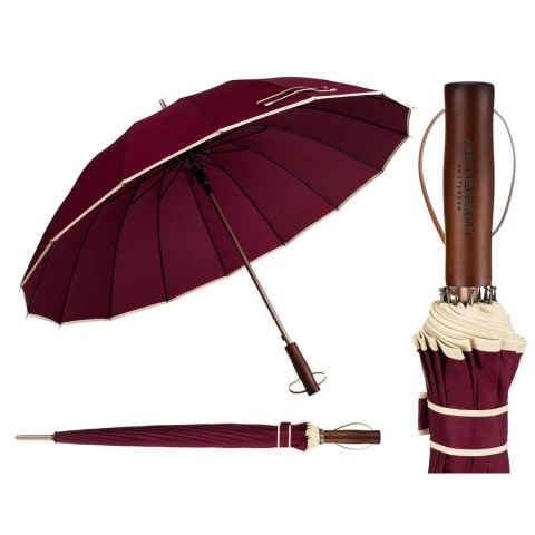 Czerwony, elegancki parasol rządowy - Peterson Czerwony, elegancki parasol rządowy - Peterson