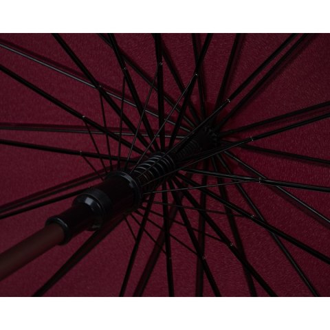 Czerwony, elegancki parasol rządowy - Peterson Czerwony, elegancki parasol rządowy - Peterson