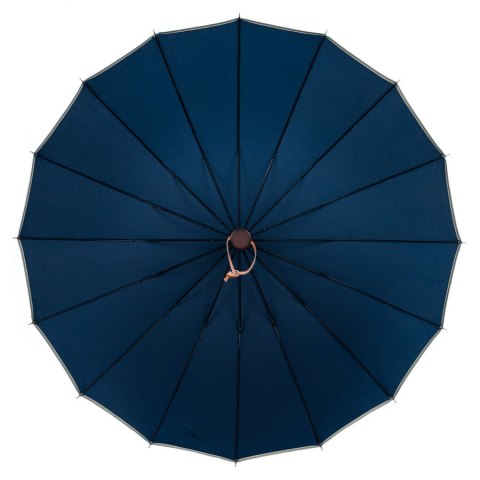 Granatowy, rządowy parasol z dużą czaszą - Peterson Granatowy, rządowy parasol z dużą czaszą - Peterson