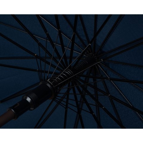 Granatowy, rządowy parasol z dużą czaszą - Peterson Granatowy, rządowy parasol z dużą czaszą - Peterson