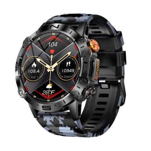 SMARTWATCH MĘSKI GRAVITY GT20-5 - AMOLED, DODATKOWY PASEK (sg024e) SMARTWATCH MĘSKI GRAVITY GT20-5 - AMOLED, DODATKOWY PASEK (sg024e)