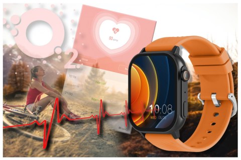 SMARTWATCH UNISEX GRAVITY GT15-2 - ROZMOWY BLUETOOTH, DODATKOWY PASEK (sg029b) SMARTWATCH UNISEX GRAVITY GT15-2 - ROZMOWY BLUETOOTH, DODATKOWY PASEK (sg029b)