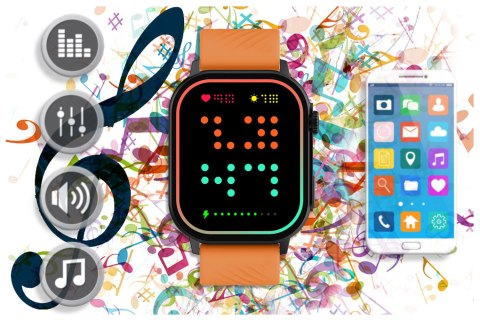 SMARTWATCH UNISEX GRAVITY GT15-2 - ROZMOWY BLUETOOTH, DODATKOWY PASEK (sg029b) SMARTWATCH UNISEX GRAVITY GT15-2 - ROZMOWY BLUETOOTH, DODATKOWY PASEK (sg029b)