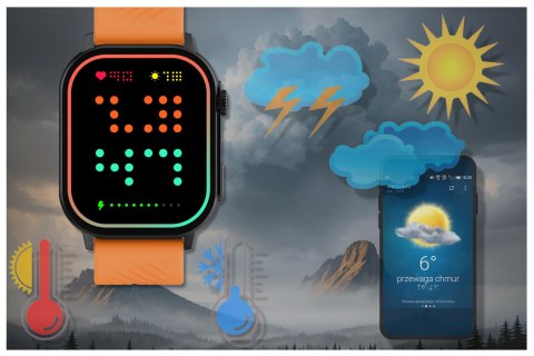 SMARTWATCH UNISEX GRAVITY GT15-2 - ROZMOWY BLUETOOTH, DODATKOWY PASEK (sg029b) SMARTWATCH UNISEX GRAVITY GT15-2 - ROZMOWY BLUETOOTH, DODATKOWY PASEK (sg029b)