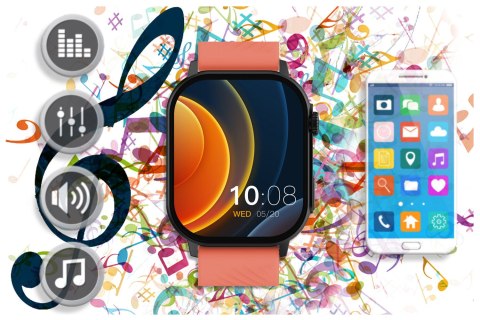 SMARTWATCH UNISEX GRAVITY GT15-3 - ROZMOWY BLUETOOTH, DODATKOWY PASEK (sg029c) SMARTWATCH UNISEX GRAVITY GT15-3 - ROZMOWY BLUETOOTH, DODATKOWY PASEK (sg029c)
