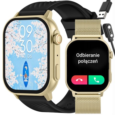 SMARTWATCH UNISEX GRAVITY GT15-6 - ROZMOWY BLUETOOTH, DODATKOWY PASEK (sg029f) SMARTWATCH UNISEX GRAVITY GT15-6 - ROZMOWY BLUETOOTH, DODATKOWY PASEK (sg029f)