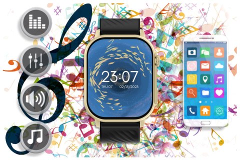 SMARTWATCH UNISEX GRAVITY GT15-6 - ROZMOWY BLUETOOTH, DODATKOWY PASEK (sg029f) SMARTWATCH UNISEX GRAVITY GT15-6 - ROZMOWY BLUETOOTH, DODATKOWY PASEK (sg029f)
