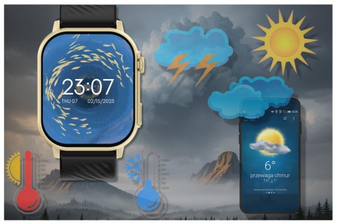 SMARTWATCH UNISEX GRAVITY GT15-6 - ROZMOWY BLUETOOTH, DODATKOWY PASEK (sg029f) SMARTWATCH UNISEX GRAVITY GT15-6 - ROZMOWY BLUETOOTH, DODATKOWY PASEK (sg029f)