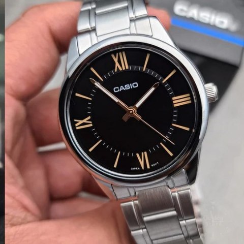 ZEGAREK MĘSKI CASIO MTP-V005D-1B5 + BOX ZEGAREK MĘSKI CASIO MTP-V005D-1B5 + BOX
