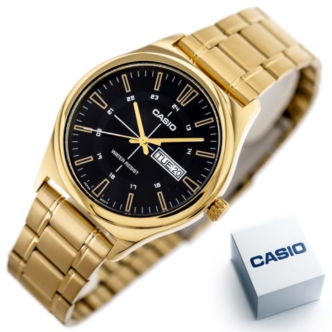 ZEGAREK MĘSKI CASIO MTP-V006G-1C + BOX ZEGAREK MĘSKI CASIO MTP-V006G-1C + BOX