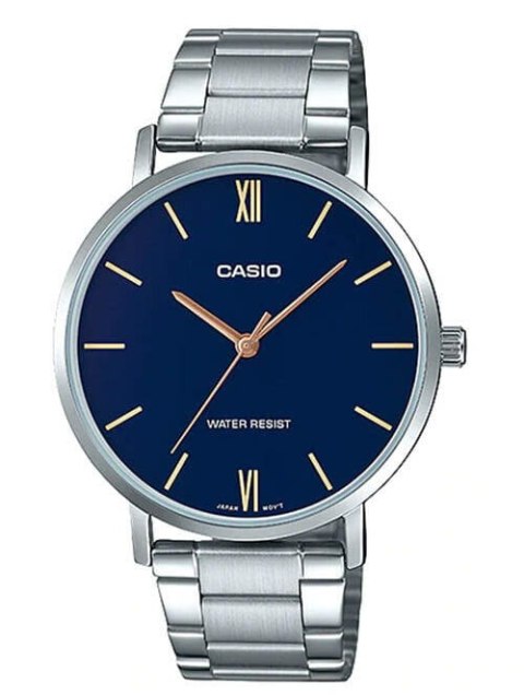 ZEGAREK MĘSKI CASIO MTP-VT01D-2B (zd165n) + BOX ZEGAREK MĘSKI CASIO MTP-VT01D-2B (zd165n) + BOX