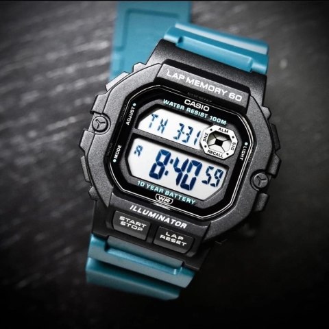 ZEGAREK MĘSKI CASIO Sports WS-1400H-3A + BOX (zd271c) ZEGAREK MĘSKI CASIO Sports WS-1400H-3A + BOX (zd271c)