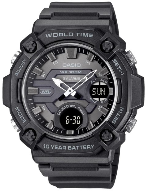 Zegarek Męski CASIO AEQ-120W-1BVDF + BOX Zegarek Męski CASIO AEQ-120W-1BVDF + BOX