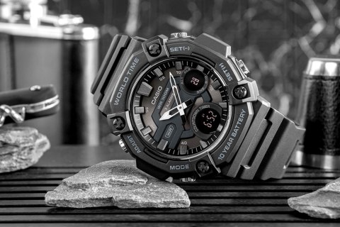 Zegarek Męski CASIO AEQ-120W-1BVDF + BOX Zegarek Męski CASIO AEQ-120W-1BVDF + BOX