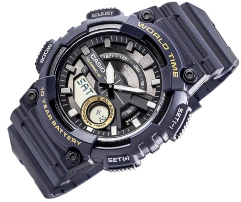 Zegarek Męski CASIO Gerton AEQ-110W-2AVDF + BOX Zegarek Męski CASIO Gerton AEQ-110W-2AVDF + BOX