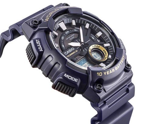 Zegarek Męski CASIO Gerton AEQ-110W-2AVDF + BOX Zegarek Męski CASIO Gerton AEQ-110W-2AVDF + BOX