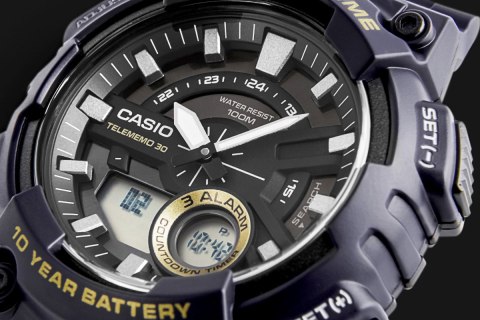 Zegarek Męski CASIO Gerton AEQ-110W-2AVDF + BOX Zegarek Męski CASIO Gerton AEQ-110W-2AVDF + BOX