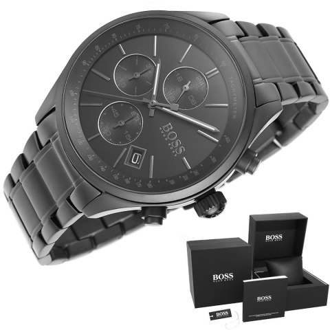 Zegarek Męski Hugo Boss Grand Prix 1513676 + BOX Zegarek Męski Hugo Boss Grand Prix 1513676 + BOX