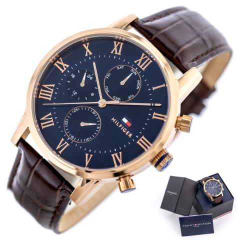ZEGAREK MĘSKI TOMMY HILFIGER 1791399 KANE (zf045b) ZEGAREK MĘSKI TOMMY HILFIGER 1791399 KANE (zf045b)